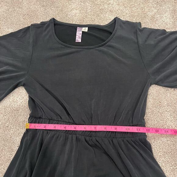 Francescas Alya Women's Crewneck Short Sleeeve Mini Dress Black Size XS - Picture 9 of 9